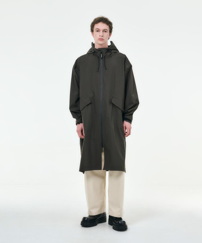 Whether Weather Hwaseong Men'S Weather Coat Essential Collection Dark Khaki