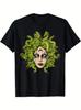 Medusa Greek Goddess Snakes Ancient Greece Mythology Gothic T-Shirt T-Shirt, Men