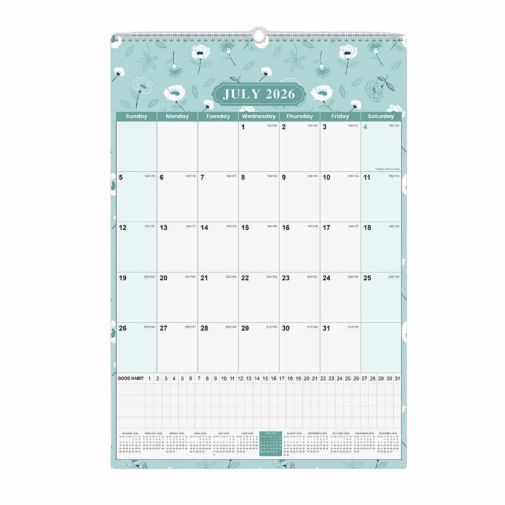 Colorful Wall Calendar Creative Calendar Planner Yearly Agenda Agenda Planner  Agenda Organizer Style 1