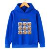 Autumn Winter Cartoon Capybara Printed Hoodies Fashionable Casual Warm Sports Long Sleeved Children's Boy Hooded Sweatshirts