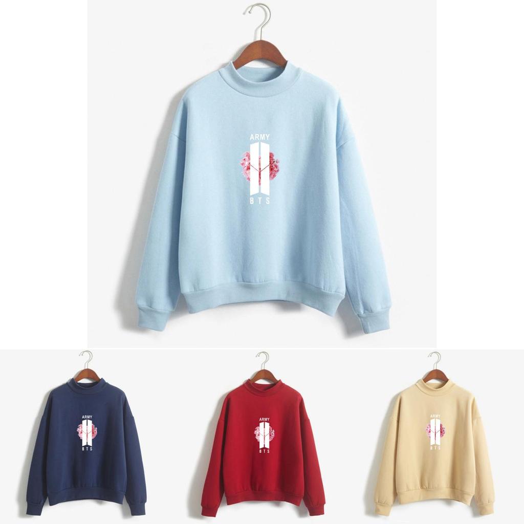 Kpop Bangtan Boys Bts Bloom Army Love Yourself Women Sweater With Comfortable Fabric And Stylish Design
