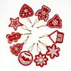 10 PCS Snowman Christmas Tree Pendant Xmas Bell Bag Charm Sparkling Hanging Ornament  Xmas Gift