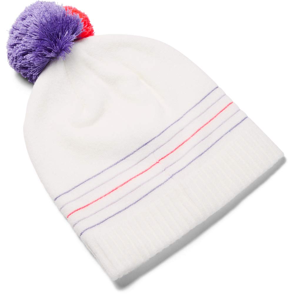 Under Armour UA Pom Beanie Japan One Size Girls' (Training/Knit Cap/GIRLS) Girls' OXW/FPP/BTA (Free Size)