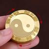 Tai Chi Lucky Haptic Coin Magnetic Fidget Slider Metal Edc Clicker Sensory Stress Relief Adhd Anxiety Toys For Adults