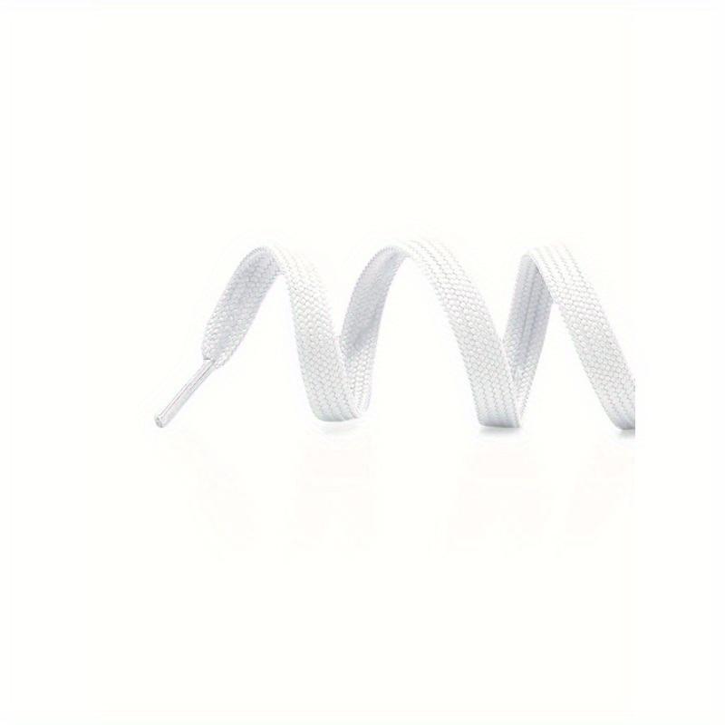 1pair Solid Shoelaces For Sneakers Decoration