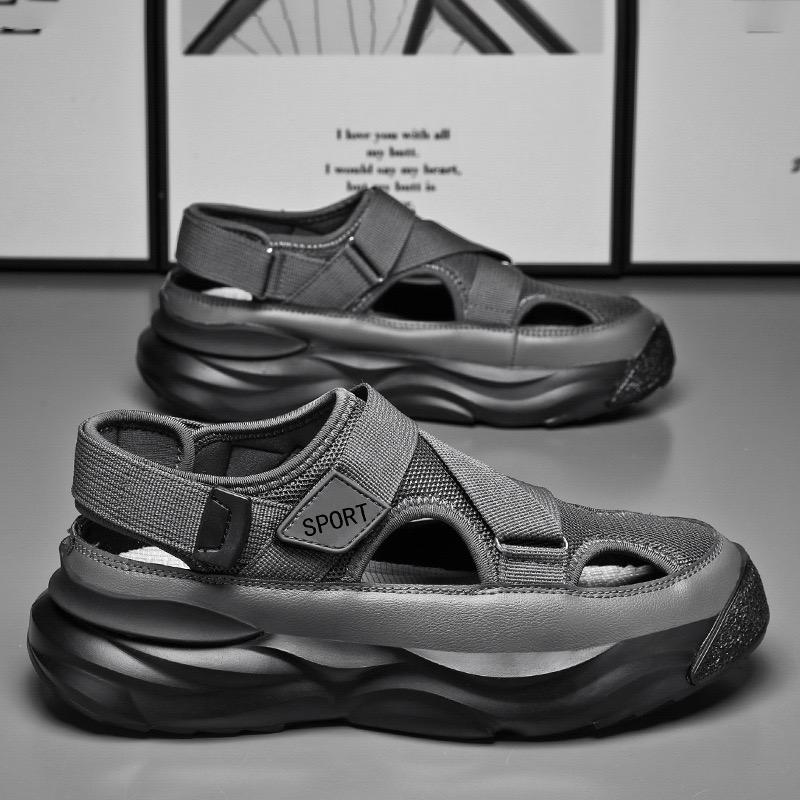 Men's Sandals Summer Breathable Casual Sport Shoes 2025New Beach Shoes for Men Outdoor Non Slip Platform Sandals Sandalia Hombre