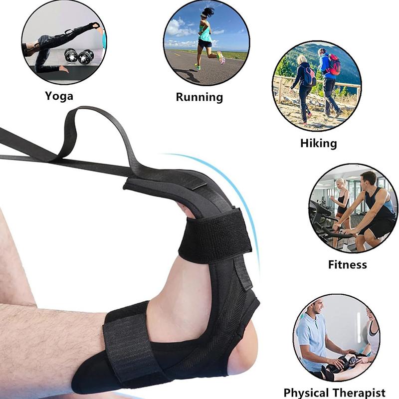 Yoga Ligament Stretching Belt Foot Rehabilitation Strap Plantar Fasciitis Leg Training Foot Care Ankle Joint Correction Rope