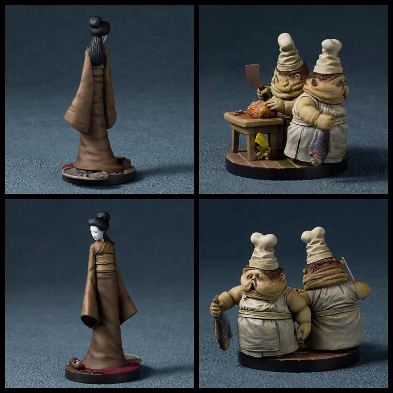 Маленькие кошмары: Фигурка Хоррор-приключение «Близнецы-повара и жена мясника» Butcher s Wife