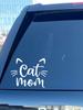 DS87#15X12cm Car Cat Mom Sticker Vinyl Sticker, Car Truck Creative Waterproof Car Stickers Vinyl Decal Motorcycle Decorative Accessories