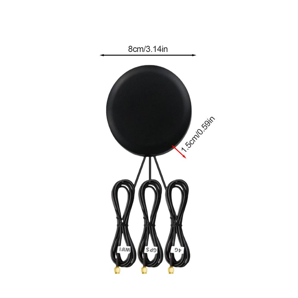 

Активная GPS-антенна IP66 Водонепроницаемая активная GPS-антенна с высокой термостойкостью и ультразвуковой герметизацией для автомобиля, грузовика, внедорожника чёрный