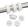 3/16 Inch ID, 1/4 Inch Drill Hole, Silicone Rubber Grommets for Wiring, Automotive Firewall Small Top Hat Hole Grommets for 3/16 Inch OD Vinyl Tubing
