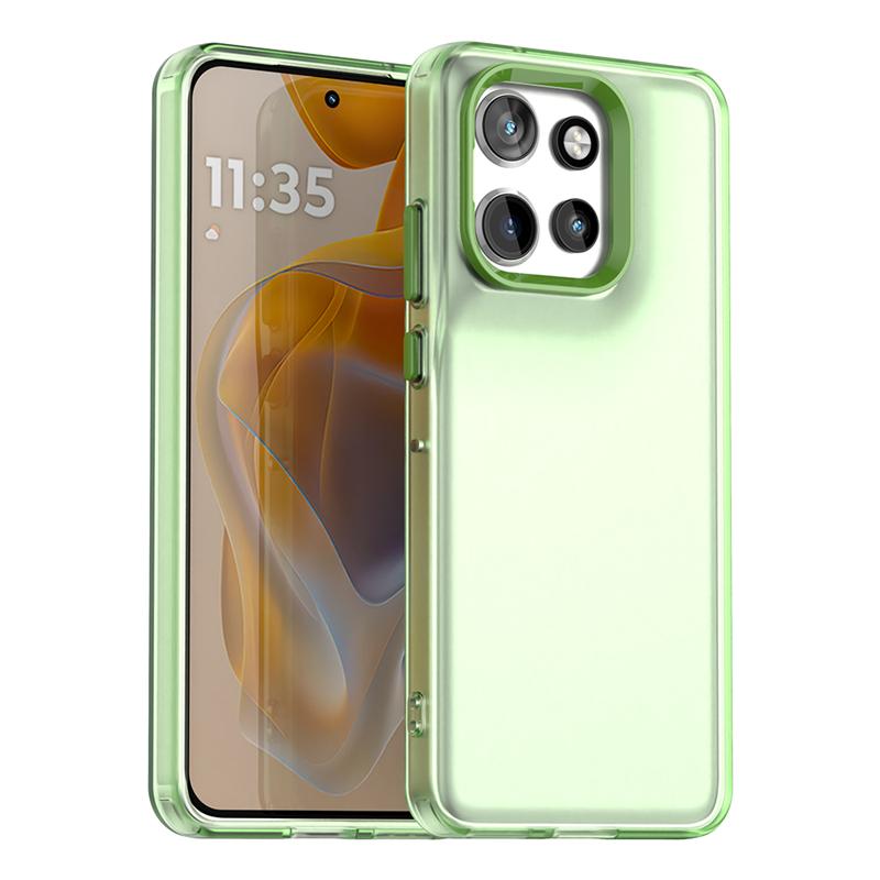 Anti-Drop Candy Color Phone Case For Motorola Moto S50 Matte Transparent Back Case Moto S50 5G Cover For Moto S50 Case 6.36 inch
