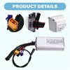 AB16-Electric Dirt Bike Controller 20 Inch For OUXI V20 Fat Bike(For 500W Motor) 45Km/H Ebike Controllers