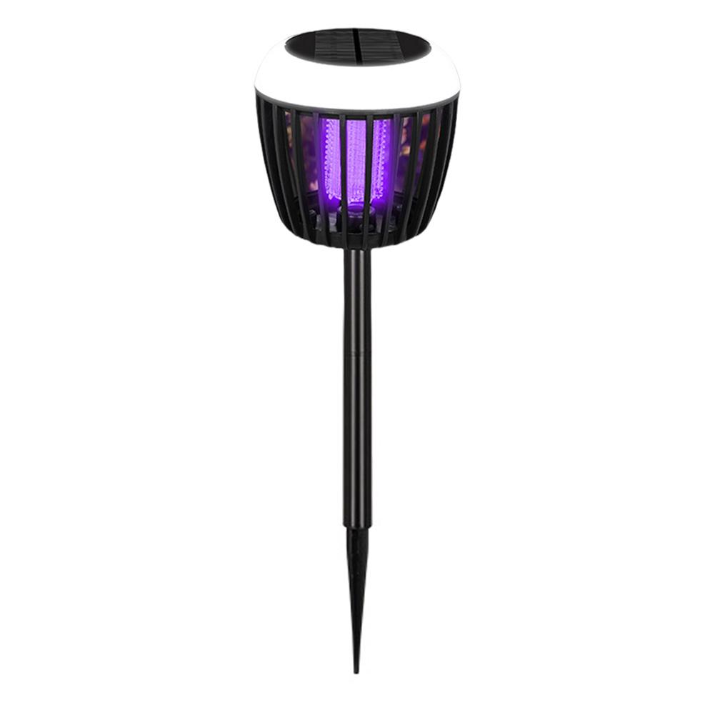 Solar Mosquito Killer Lamp Waterproof Lighting Mosquito Repellent Lamp Solar Mosquito Zapper Lamp for Outdoor Garden Patio Use