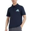 Adidas Quick-Dry Sports Fashion Short Sleeve Polo Shirt Men Tops GM3596
