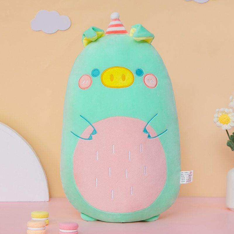 Kawaii 40cm/60cm Plush Pillow Toy Soft Stuffed Animal Chair Cushion Fat Rabbit Cat Pig Fox Duck High Quality Gift