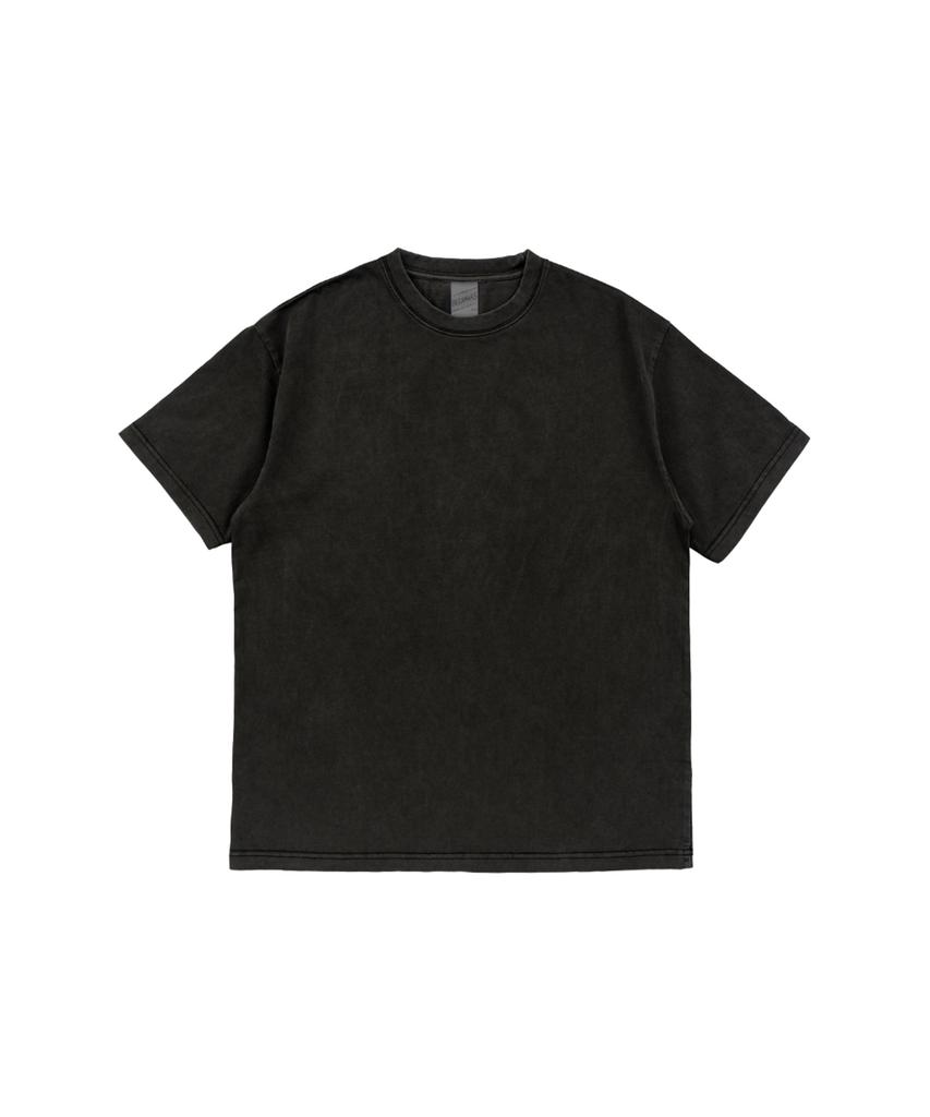 BECANVAS Becanvas 32S 2-Ply Pigment Dyed Shortsleeve (Black)