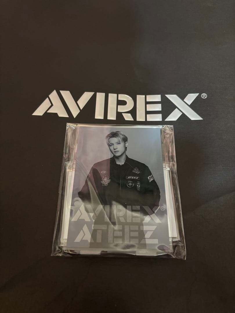

[USED] ATEEZ × AVIREX purchase bonus acrylic stand Wooyoung