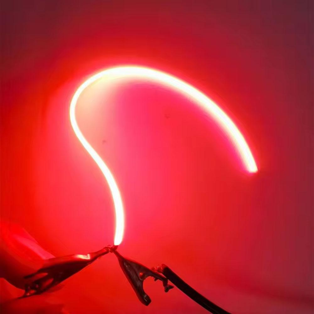 5 KS 3V COB dióda Ultra tenká flexibilná LED Rovnaký koniec Vlákno Špirálová žiarovka Retro Edisonova žiarovka Časti lampy Osvetľovacia lišta Dekorácia