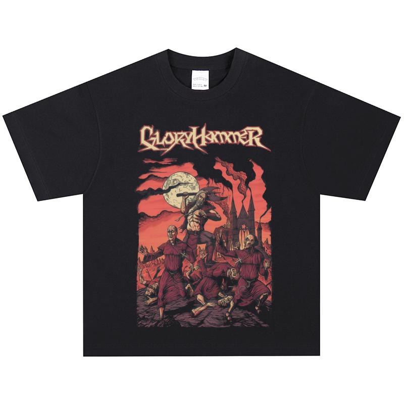 Gloryhammer T-Shirt, Soft Fabric Casual Daily Wear S