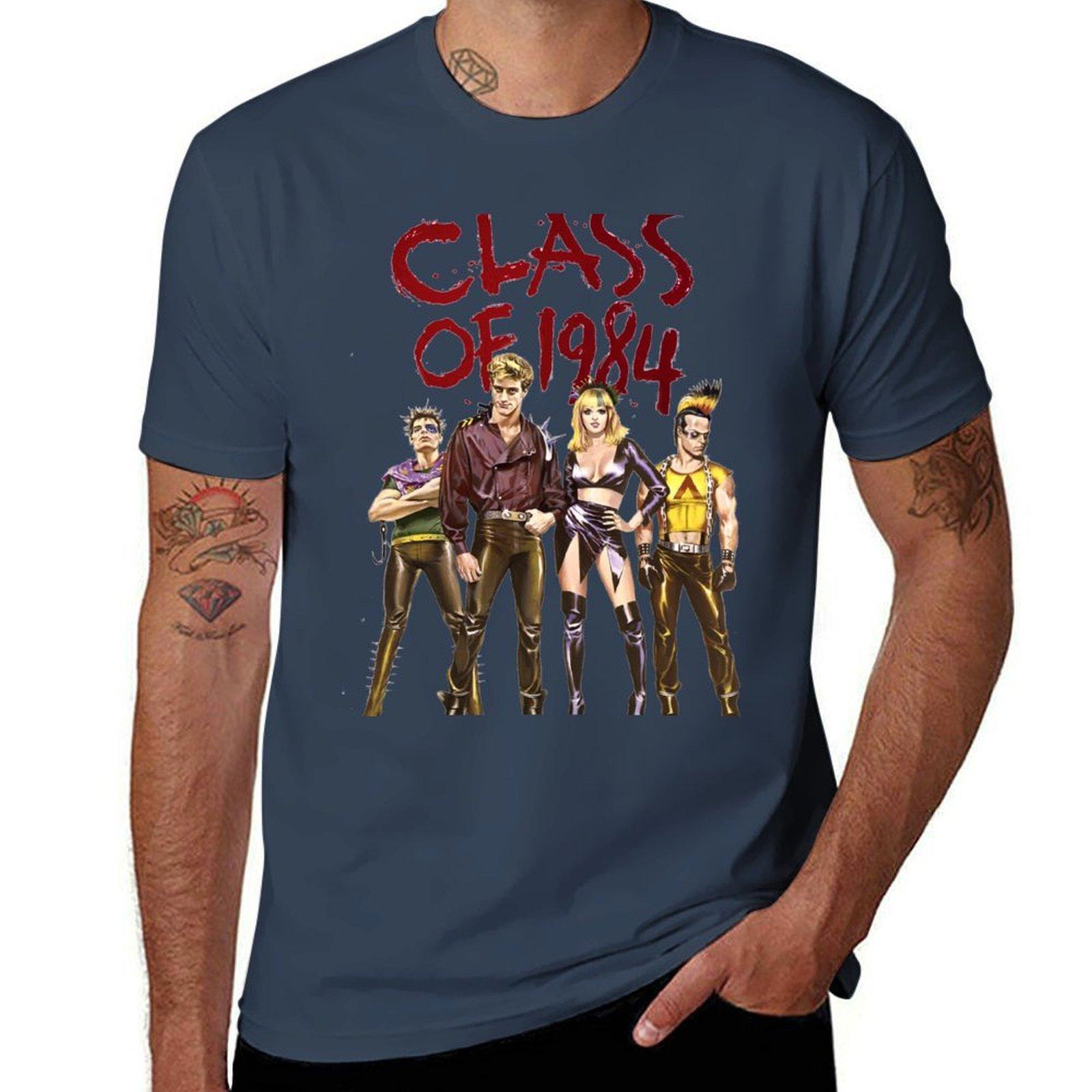 CLaSs of 1984 TShirt Casual Loose Fit Summer Tee Shirt S