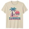 Hello Summer Beach Travel Unisexs TShirt Unisexs Tee Graphic Unisex Top