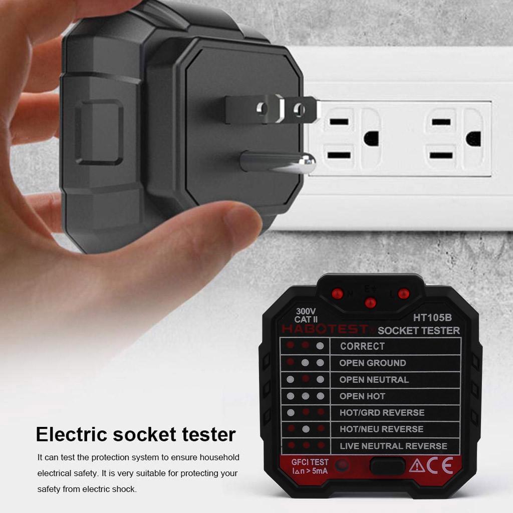48‑250V 45‑65 Hz Elettrico Controllo Guasti Digitale Socket Tester Spina UE Portatile Rilevatore di Prese Tester di Tensione Trova Interruttore Automatico Controllo Guasti Rete Elettrica 48‑250V 45‑65 Hz Elettrico Controllo Guasti Digitale Socket Tester Spina UE Portatile Rilevatore di Prese Tester di Tensione Trova Interruttore Automatico Controllo Guasti Rete Elettrica