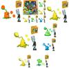 Engaging Plants Vs Zombies Toy Set Featuring Colorful Mini Action Figures For Kids