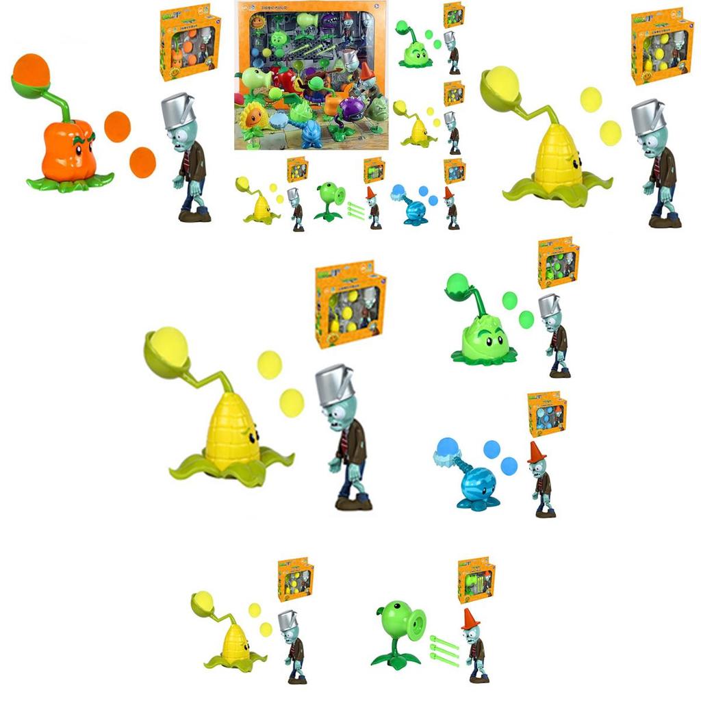Engaging Plants Vs Zombies Toy Set Featuring Colorful Mini Action Figures For Kids