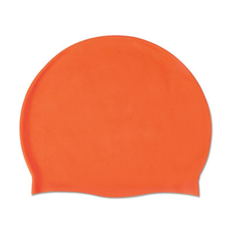Universal Plus Size Silicone Swimming Cap for Men, Women, and Children - Comfortable, Non-Tight Fit