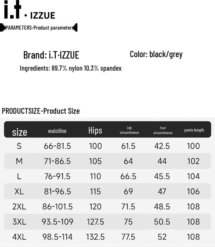 izzue it Men's Ice Silk Straight Cargo Pants