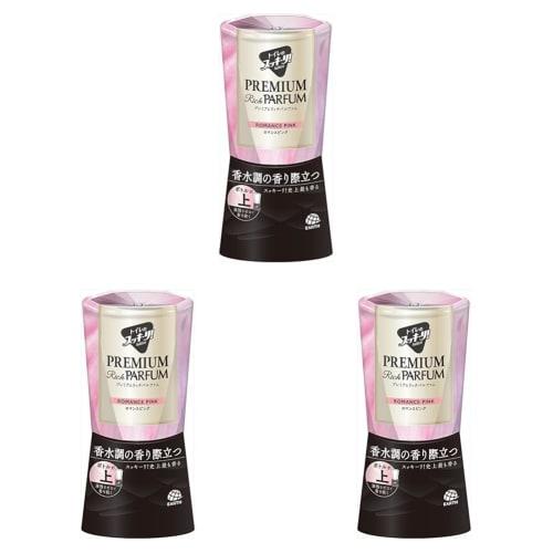 

Earth Chemical Sukki-ri! Premium Rich Toilet Parfum (Romance Pink) - Deodorizing Air Freshener with a Perfume-like Scent, Standing Type (3)