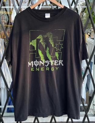 Vintage Monster Energy Racing Short Sleeve Black Retro Shirt VK00217 Unisex T-Shirt