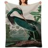 Louisiana Heron Birds of America Audubon Illustration Bird Lovers Gift Throw Blanket for sofa Cute Kid'S Blankets