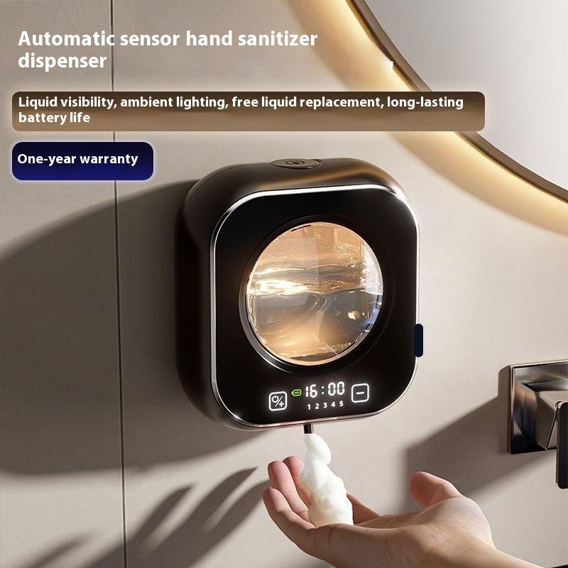Automatic Induction Hand Sanitizer Dishwasher Intelligent Electric Foam Wall-mounted Charging Inductive Washing Mobile Phone