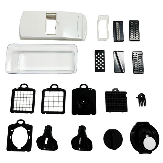 Household Vegetable Vegetable Shredder Multifunctional Potato Slicer Convenient Food Cutter with Collection Box