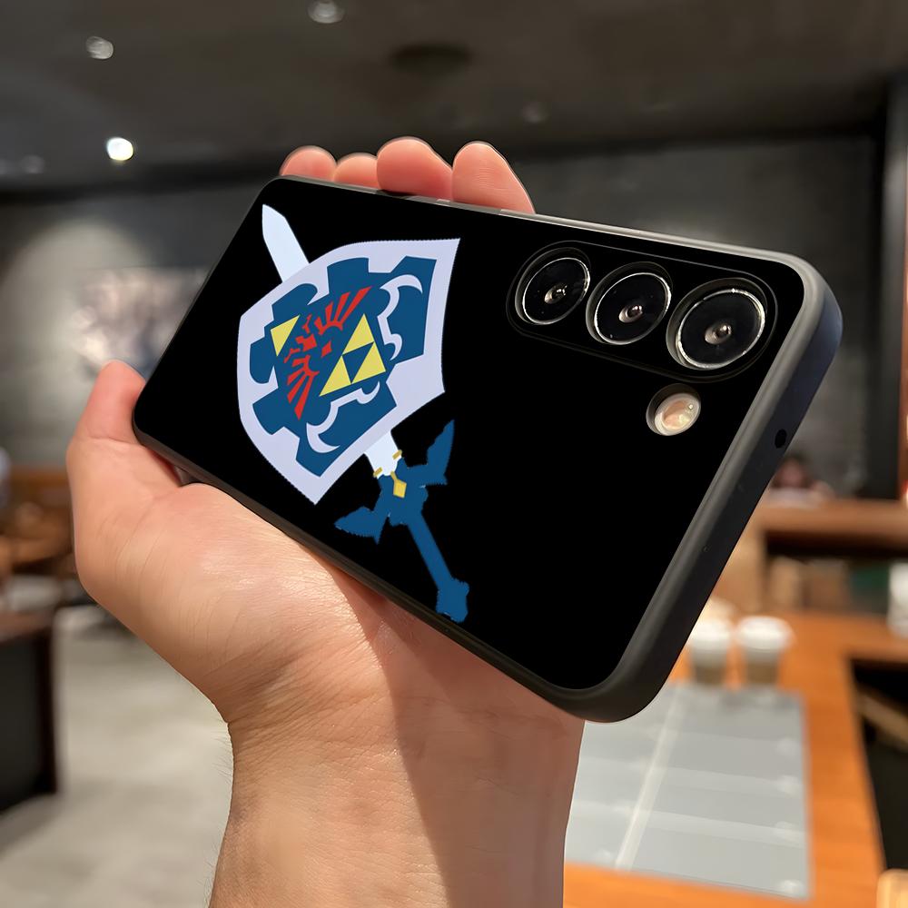 Game Zeldas Legends Phone Case For Samsung A56 A36 A26 A16 A15 A25 A35 A55 A14 A34 A24 A54 Black Soft Shell