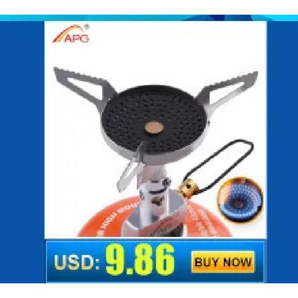 APG Portable 1400ml Cooking System Outdoor Hiking Camping Stove Heat Exchanger Pot Propane Gas Burners