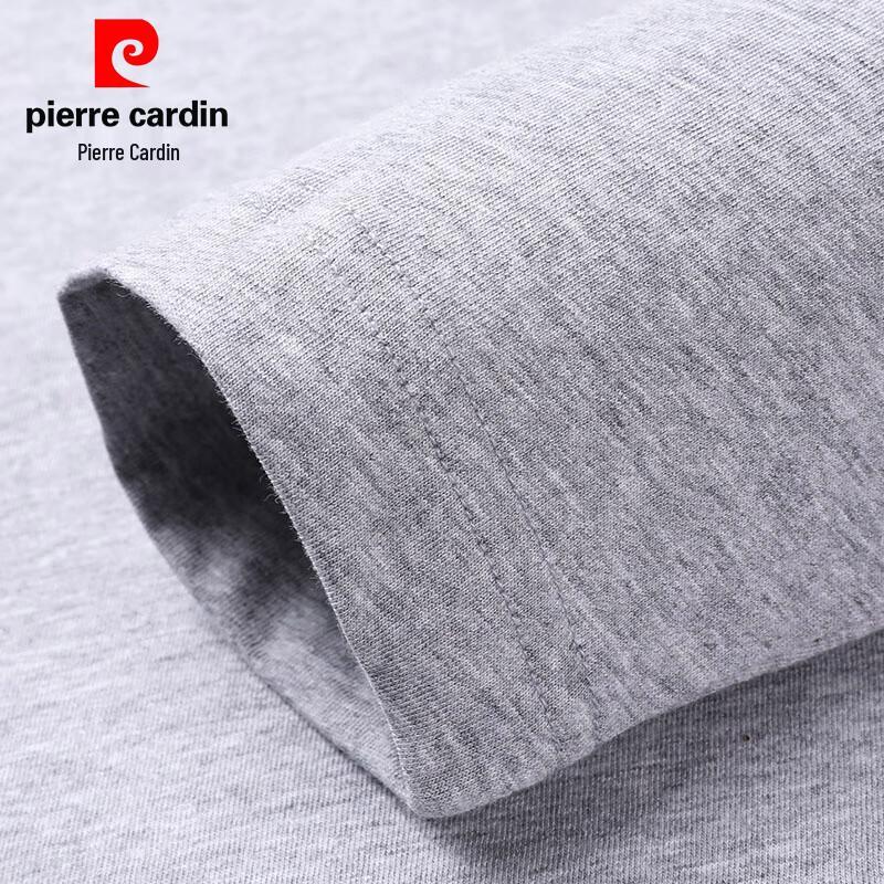 Pierre Cardin Men's Cotton Long Sleeve Round Neck T-Shirt