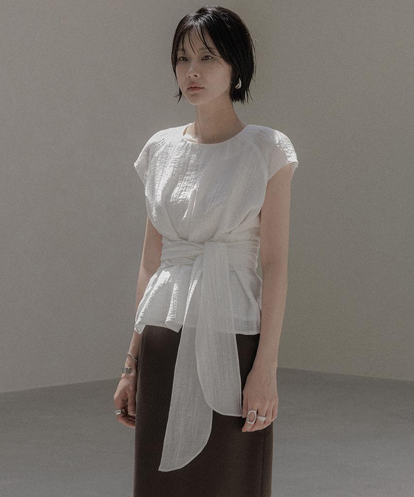 Memua Sherry Strap Blouse (Black)