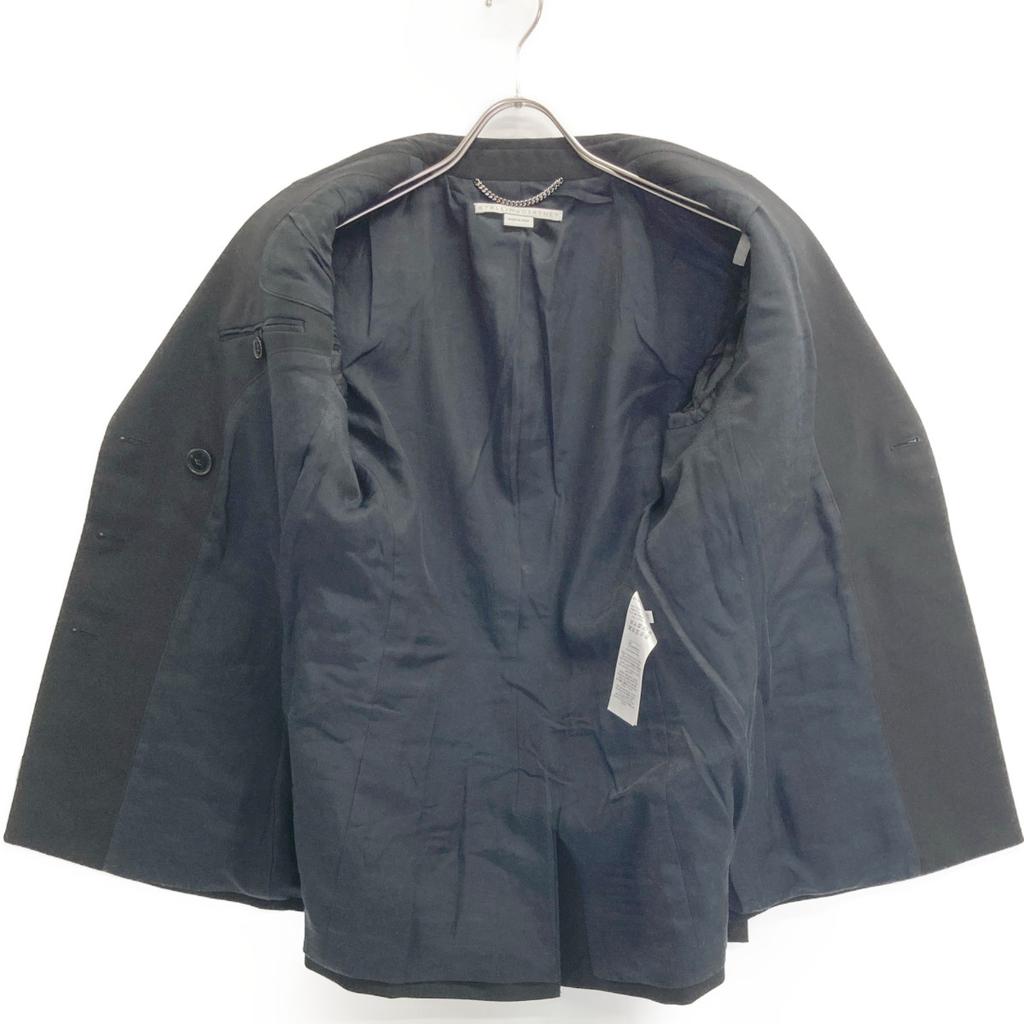 STELLA McCARTNEY Black 583558 Tailored Jacket Jacket 38 blackUsed