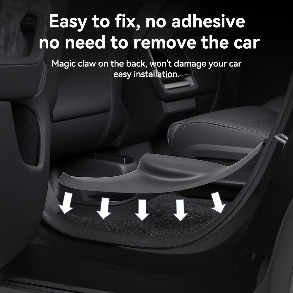 YZ For Tesla Model YL 2026 TPE Front Rear Door Sill A-B-pillar Protector Threshold Strip Anti-kick Guard Panel Waterproof Pad