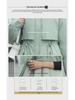 Women's Casual Mid-Length Korean Style Cotton Jacket with Fur Collar