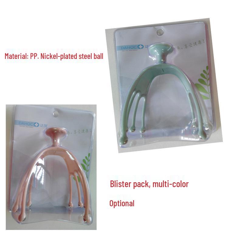 Five-Claw Octopus Head Massager Roller & Scalp Scratcher