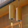 Hluru Windchime Bamboo 8 Rods Notes, Wind Chimes 8 Rods, Wind Bell Craft Outdoor, Garden Patio Zen Meditation, C G Am Dm Chord