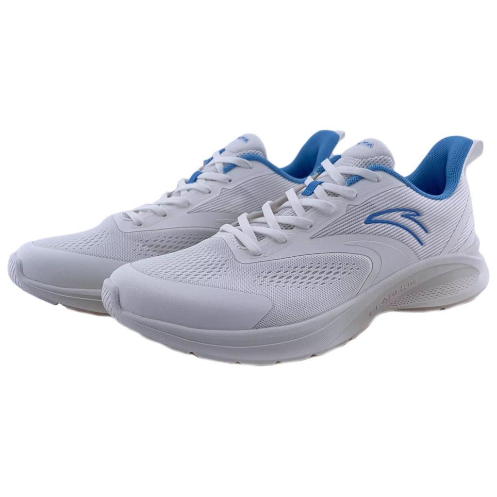 Anta Hydrogen Running Series Comfortable Fashionable Durable Breathable Low-Top Casual Running Shoes Men Sneaker White Blue 112425510S-2