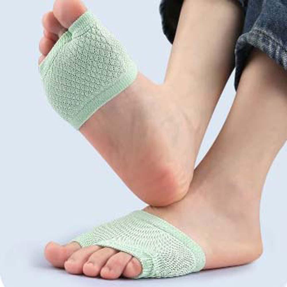 Prevent Abrasion Forefoot Pads Support Forefoot Half Boat Socks Breathable Half Palm Socks  Outdoor