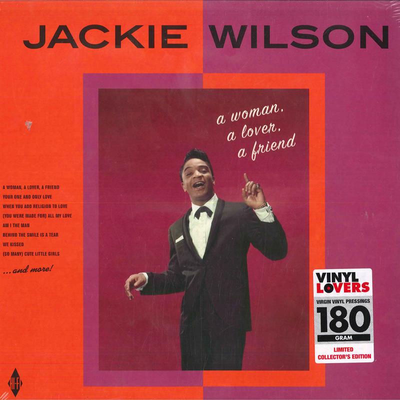 LP Record JACKIE WILSON - A Woman, A Lover, A Friend 6785456 Vinyl Lovers 2016 Europe Soul/Funk