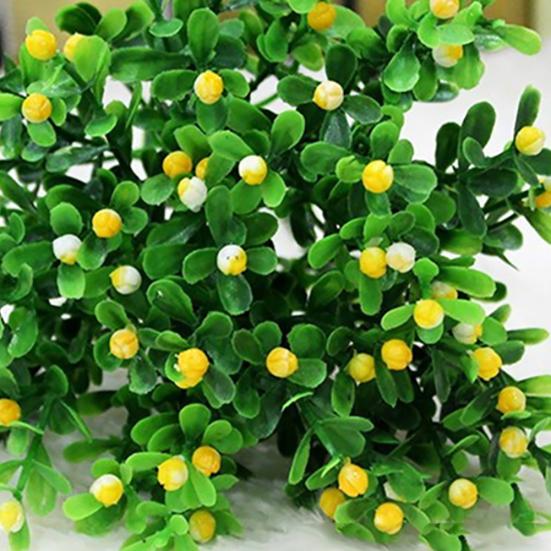 Artificial Plant Vivid Realistic Appearance Photo Props Home Decoration Fake Greenery Grass for Living Room