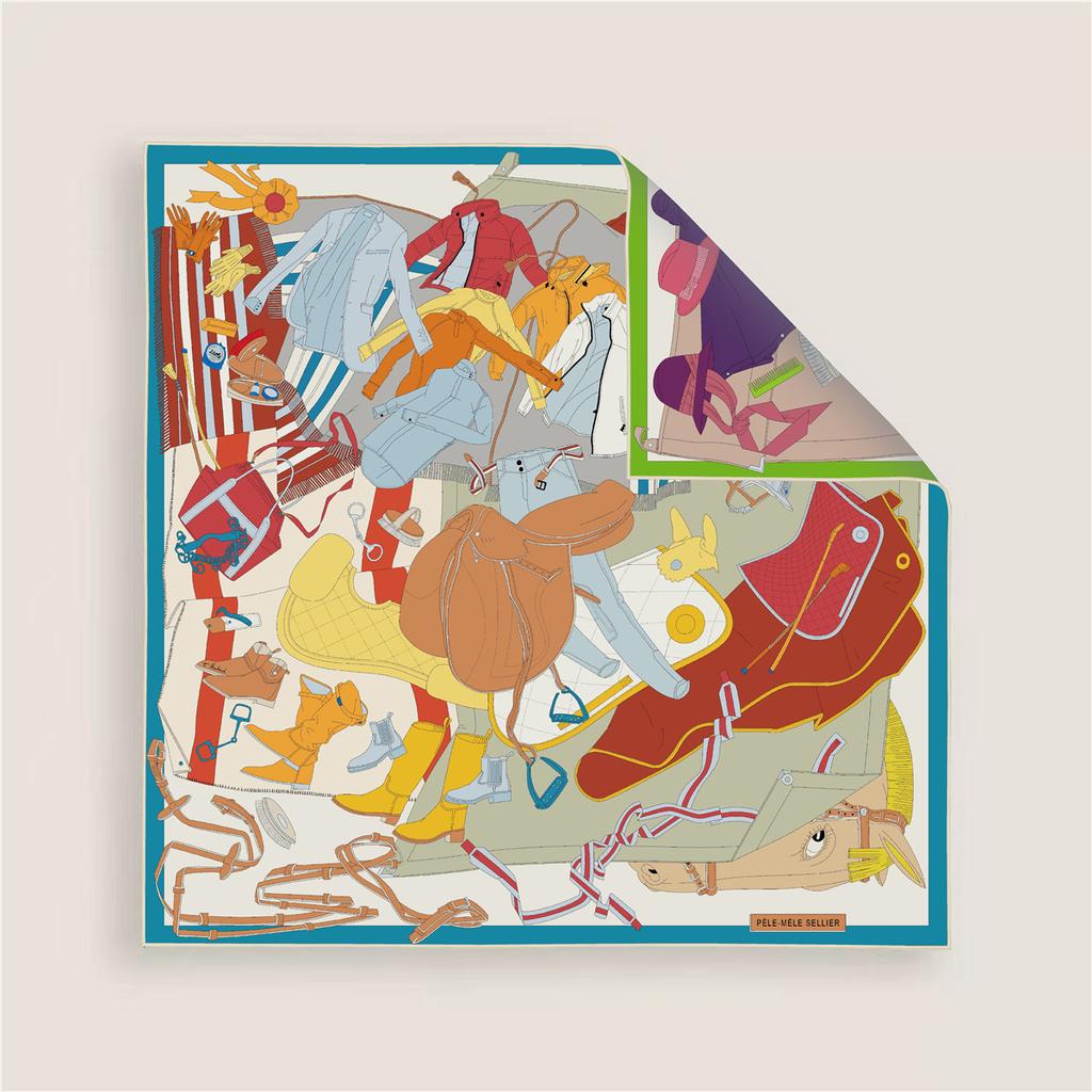70CM Docorative Double-Side Printed Imitation Silk Scarf Roll Edge High Quality Women Scarf Wraps Echarpes Foulards